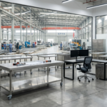 Muebles de metal y mesas de acero fabricadas en China para importar a Ecuador